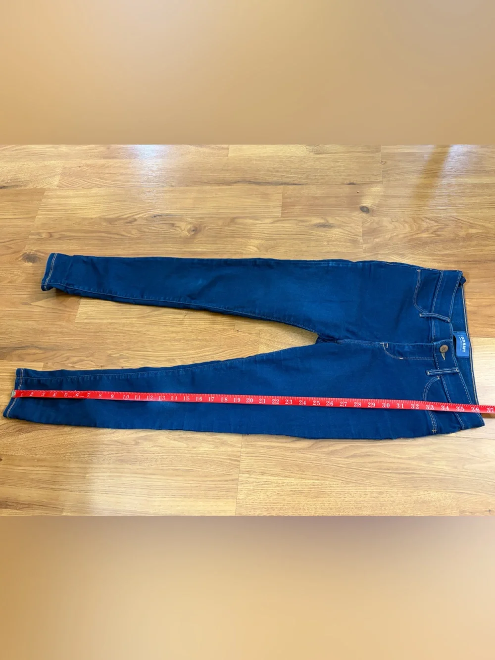 Old Navy Girls 14 Jeggings Blue Denim Stretch Skinny Jeans Pants Kids Dark Wash